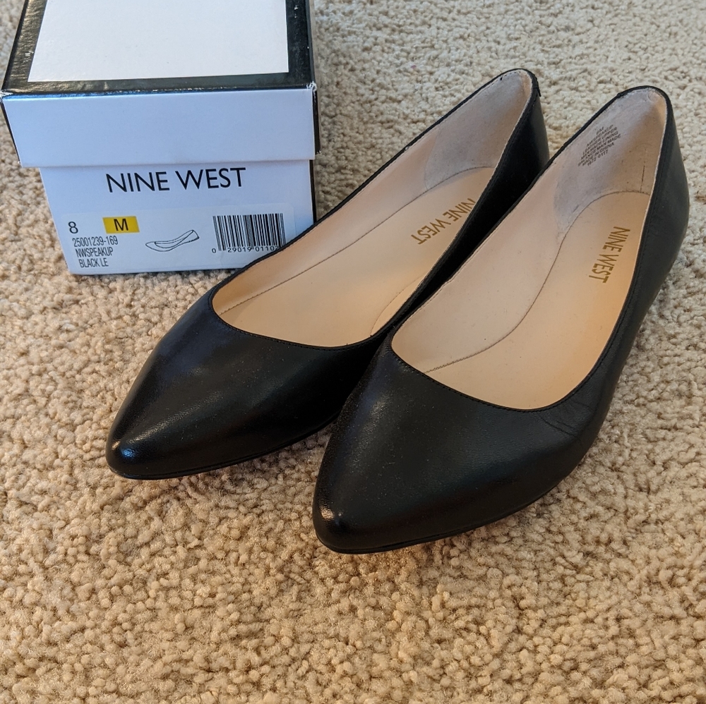 Lightly used Nine West flats